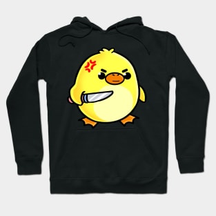 cute and deadly chick Hoodie